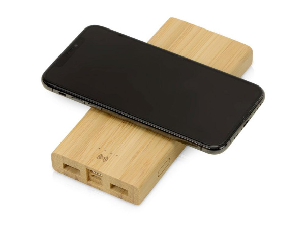  Аккумуляторы Артикул 392398 Внешний беспроводной аккумулятор из бамбука Bamboo Air, 10000 mAh на складе 1009 шт по цене 2&nbsp;994.23 ₽