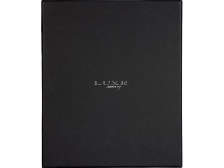 Luxe Наборы Артикул 10741100 Подарочный набор Falsetto из блокнота формата А5 и ручки, черный на складе 0 шт по цене 2&nbsp;300 ₽