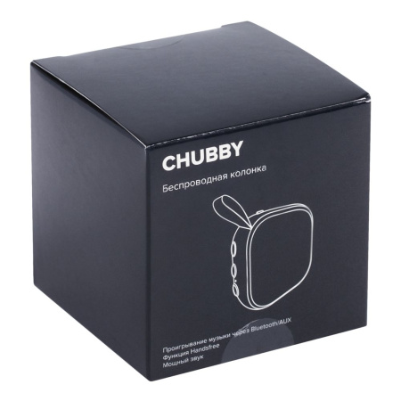  Колонки Артикул 7557.30 Беспроводная колонка Chubby, черная на складе 287 шт по цене 829 ₽