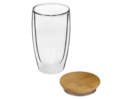 Eat & Bite Select Стаканы Артикул 828142 Стакан Batur с двойными стенками и бамбуковой крышкой, 450 мл на складе 3085 шт по цене 696.37 ₽