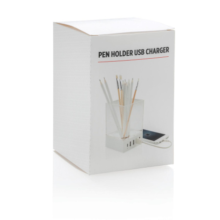 XD Collection Хабы Артикул P308.913 USB-хаб с подставкой для ручек на складе 4 шт по цене 3&nbsp;490 ₽