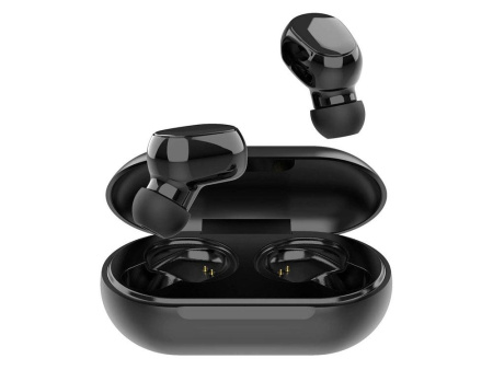 HIPER Наушники Артикул 521000 Беспроводные наушники HIPER TWS OKI Black (HTW-LX1) Bluetooth 5.0 гарнитура, Черный на складе 2854 шт по цене 993.80 ₽