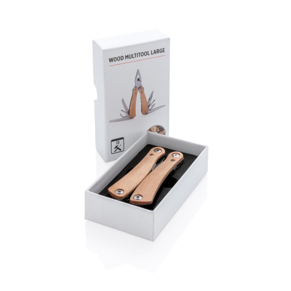 XD Collection Мультитулы Артикул P221.369 Мультитул Wood, коричневый на складе 92 шт по цене 2&nbsp;880 ₽