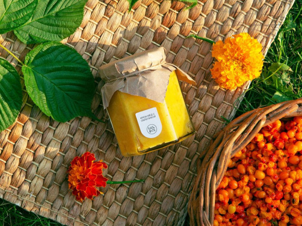 Eat & Bite Крем-мёд Артикул 14692 Крем-мёд с облепихой, 250 г на складе 186 шт по цене 425.71 ₽