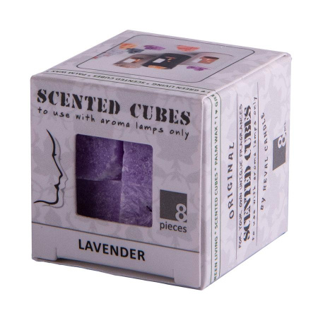 Happy gifts Аромакубики Артикул 32601 lavender Аромакубики ЛАВАНДА (8шт) на складе 166 шт по цене 413 ₽