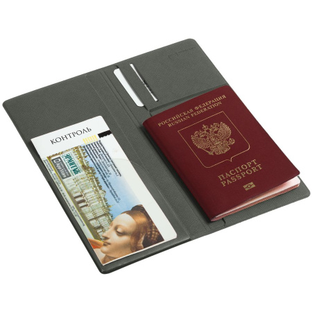 сделано в России Органайзеры Артикул 10265.10 Органайзер для путешествий Devon, серый на складе 464 шт по цене 557 ₽