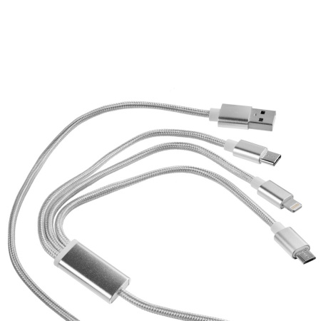 Uniscend Кабели Артикул 22005.60 Кабель Triple Power Delivery в футляре на складе 4082 шт по цене 890 ₽