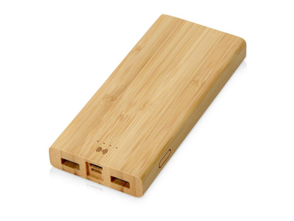  Аккумуляторы Артикул 392398 Внешний беспроводной аккумулятор из бамбука Bamboo Air, 10000 mAh на складе 1009 шт по цене 2&nbsp;994.23 ₽