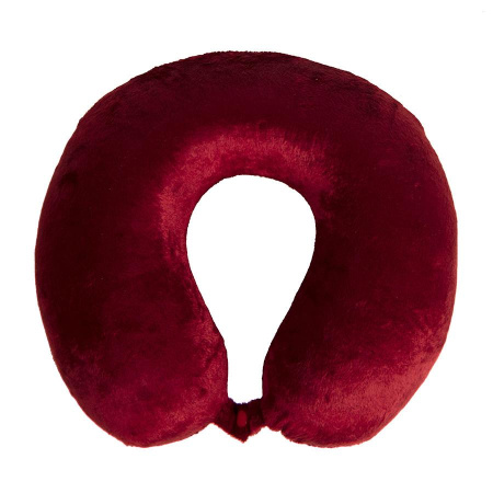 Happy gifts Подушки Артикул 62000 08 Подушка дорожная  "SOFT"; memory foam, микрофибра, красный на складе 2314 шт по цене 949 ₽