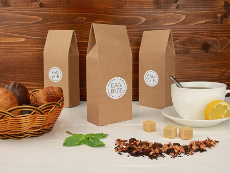 Eat & Bite Чай Артикул 14551.01 Чай Индийский, черный крупнолистовой, 70г (упаковка без окошка) на складе 4800 шт по цене 131 ₽