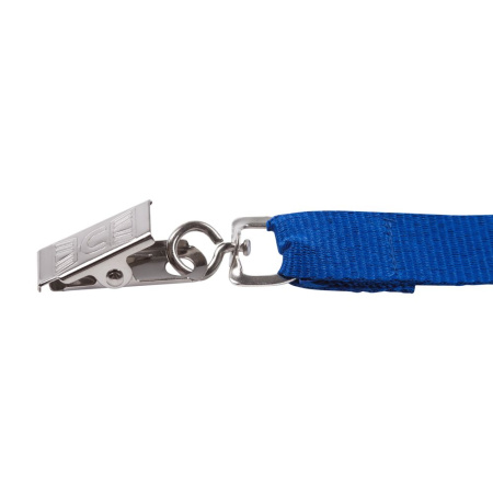 сделано в России Ленты Артикул 6876.40 Лента для бейджа Neckband, синяя на складе 1471 шт по цене 77 ₽