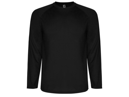 Roly Футболки Артикул 415CA02XL Футболка Montecarlo  мужская с длинным рукавом, черный на складе 36 шт по цене 1&nbsp;095 ₽