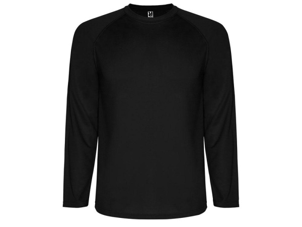 Roly Футболки Артикул 415CA022XL Футболка Montecarlo  мужская с длинным рукавом, черный на складе 81 шт по цене 1&nbsp;095 ₽