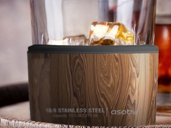 ASOBU Тумблеры Артикул 842042 Тумблер для виски WHISKEY KUZIE, дерево на складе 477 шт по цене 3&nbsp;244.23 ₽