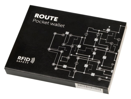  Кошельки Артикул 1414302 Кошелек Route RFID Safety, черный на складе 326 шт по цене 397.33 ₽