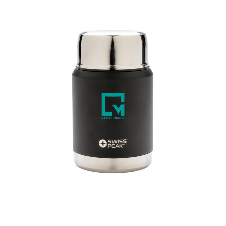 Swiss Peak Контейнеры Артикул P432.981 Вакуумный контейнер для еды Elite с внутренним медным покрытием, черный на складе 2 шт по цене 3&nbsp;560 ₽