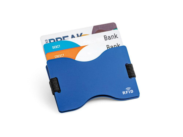  Визитницы Артикул 93332-114 MULLER. Визитница с защитой RFID, Королевский синий на складе 1 шт по цене 310.23 ₽