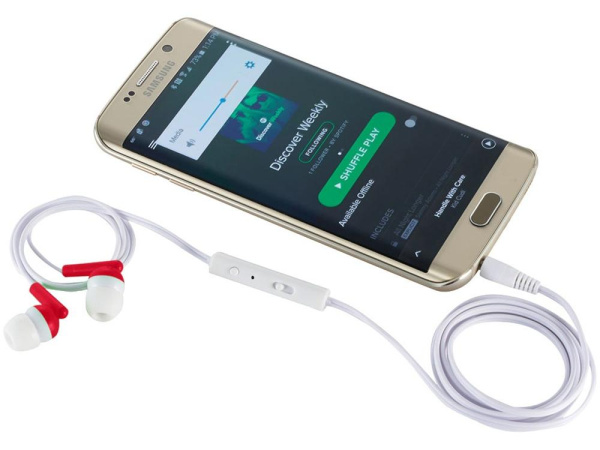  Наушники Артикул 13419802 Наушники Earbuds, красный на складе 37 шт по цене 399 ₽