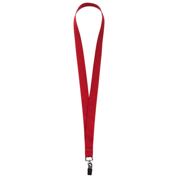 сделано в России Ленты Артикул 6876.50 Лента для бейджа Neckband, красная на складе 1539 шт по цене 77 ₽