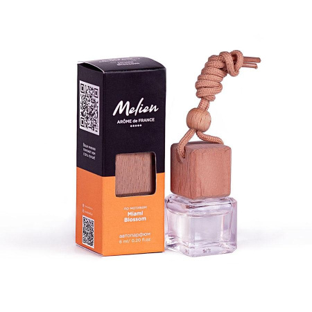 Happy gifts Парфюм Артикул 32700 MB Парфюм MELIEN для автомобиля и интерьера по мотивам Miami Blossom на складе 1103 шт по цене 505 ₽