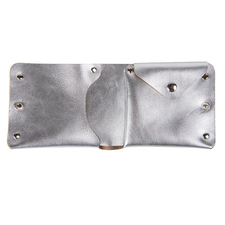 Happy gifts Портмоне Артикул 34003 47 Портмоне кожаное  LOFT SILVER на складе 215 шт по цене 1&nbsp;000 ₽