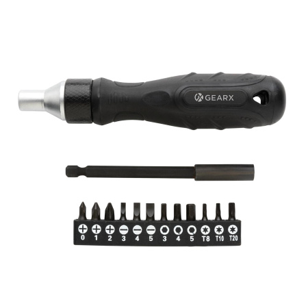 GearX Отвертки Артикул P221.501 Отвертка с трещоткой Gear X на складе 3 шт по цене 2&nbsp;490 ₽