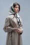 Newonce Платки Артикул 20088.03 Платок шелковый Delicate, каллы на складе 46 шт по цене 11&nbsp;383 ₽