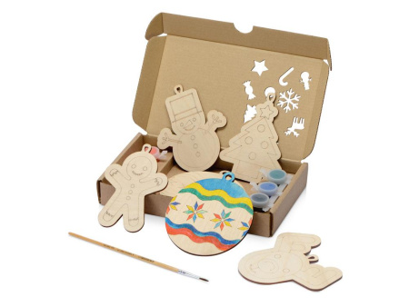  Наборы Артикул 10621801 Подарочный набор для раскрашивания Christmas Toys на складе 174 шт по цене 699 ₽