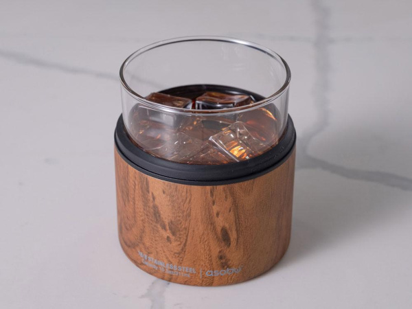 ASOBU Тумблеры Артикул 842042 Тумблер для виски WHISKEY KUZIE, дерево на складе 477 шт по цене 3&nbsp;244.23 ₽