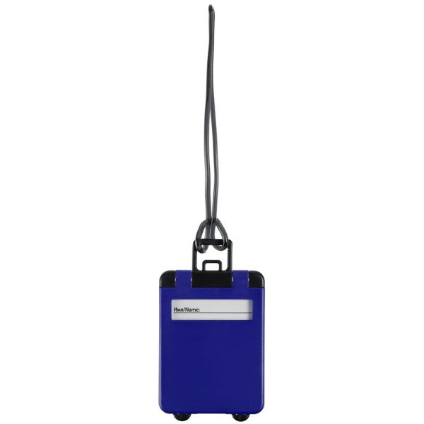  Багажные бирки Артикул 5603.40 Бирка для багажа Trolley, синяя на складе 4979 шт по цене 67.10 ₽
