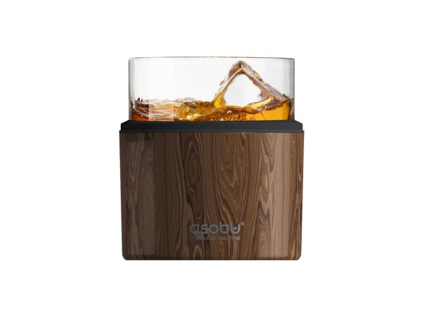 ASOBU Тумблеры Артикул 842042 Тумблер для виски WHISKEY KUZIE, дерево на складе 477 шт по цене 3&nbsp;244.23 ₽