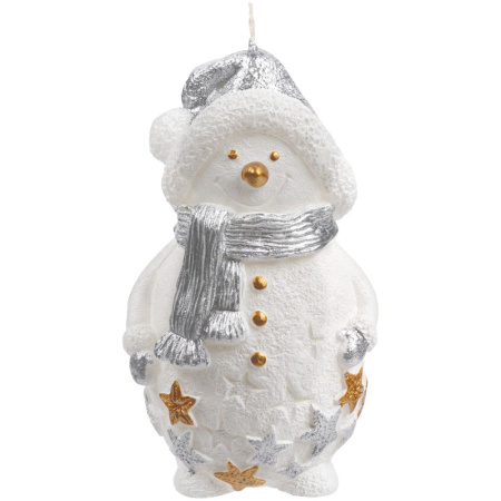 сделано в России Свечи Артикул 15826 Свеча Christmas Twinkle, снеговик на складе 1106 шт по цене 350 ₽