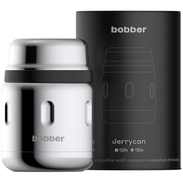 Bobber Термосы Артикул 14702.10 Термос для еды Jerrycan 470, вакуумный, стальной зеркальный на складе 0 шт по цене 5&nbsp;090 ₽