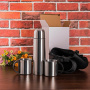 Happy gifts Наборы Артикул 3507 Набор EXPEDITION: термос и 2 кружки в чехле на складе 3962 шт по цене 2&nbsp;277 ₽