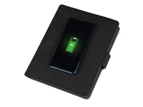 Evolt Органайзеры Артикул 593908 Органайзер с беспроводной зарядкой 5000 mAh Powernote, темно-серый на складе 1690 шт по цене 5&nbsp;492.46 ₽