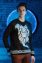 teplo Джемпера Артикул 47701.03 Джемпер Totem Wolf, черный на складе 55 шт по цене 3&nbsp;990 ₽