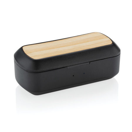 XD Collection Наушники Артикул P329.061 Наушники Bamboo Free Flow TWS с чехлом для зарядки на складе 1278 шт по цене 2&nbsp;490 ₽