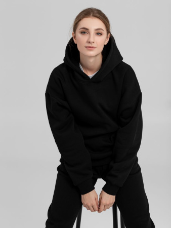 Molti Худи Артикул 14101.30 Худи Kulonga Oversize, ver.1, черное на складе 1800 шт по цене 3&nbsp;712 ₽