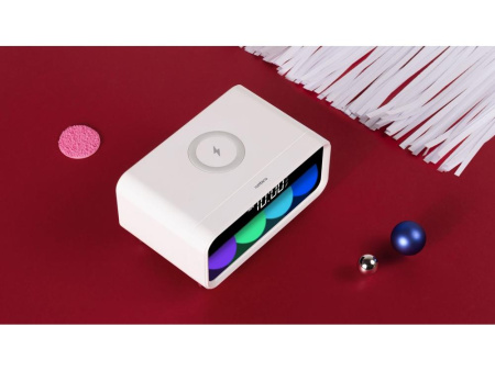 Rombica Часы Артикул 595510 Часы с беспроводным зарядным устройством Rombica Timebox 1, белый на складе 457 шт по цене 3&nbsp;257.25 ₽