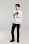Author's Толстовки Артикул 70918.60 Толстовка «Меламед. Stevie Wonder», белая на складе 74 шт по цене 1&nbsp;548 ₽