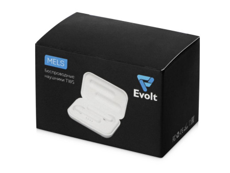 Evolt Наушники Артикул 947357 Беспроводные наушники TWS Mels, черный на складе 1627 шт по цене 1&nbsp;229.69 ₽