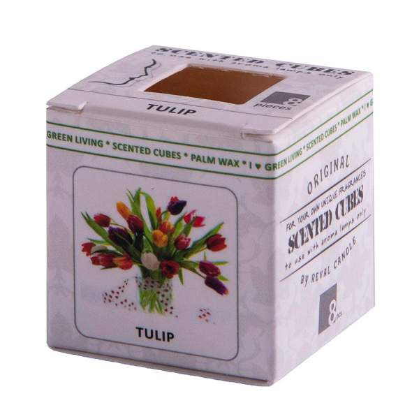 Happy gifts Аромакубики Артикул 32601 tulip Аромакубики ТЮЛЬПАН (8шт) на складе 143 шт по цене 413 ₽