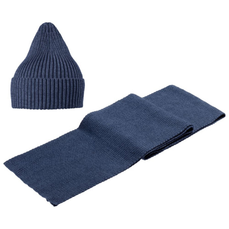 Sherst Шапки Артикул 7981.40 Шапка Stout, синий меланж на складе 1146 шт по цене 990 ₽