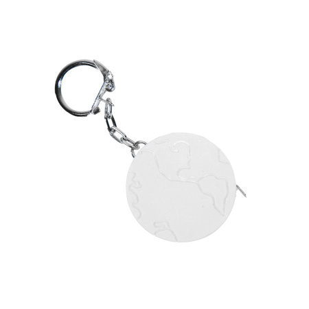 Happy gifts Брелоки Артикул 7306 Брелок-рулетка  "Земля" (1 м) на складе 24259 шт по цене 120 ₽