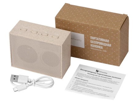  Колонки Артикул 591071 Портативная колонка Wheatty на складе 536 шт по цене 878.79 ₽