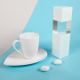 Happy gifts Чайные пары Артикул 13603 Чайная пара ЛЕПЕСТОК, 180мл на складе 3903 шт по цене 717 ₽
