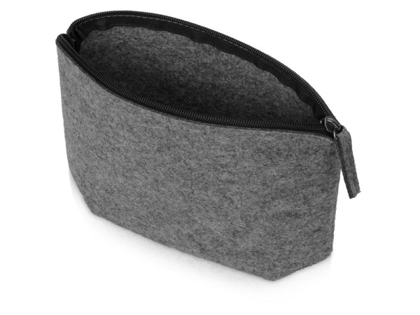  Косметички Артикул 839528 Косметичка Felt из RPET-фетра, серый на складе 2165 шт по цене 242 ₽