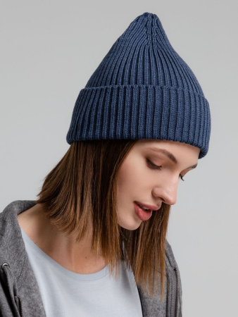 Sherst Шапки Артикул 7981.40 Шапка Stout, синий меланж на складе 1146 шт по цене 990 ₽