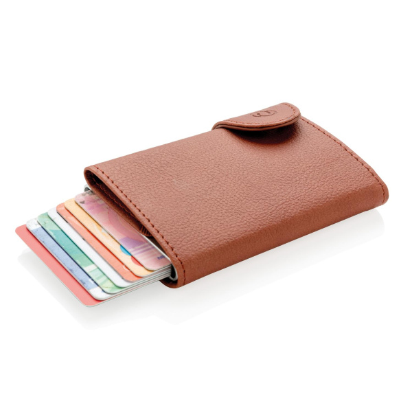 XD Collection Кошельки Артикул P850.519 Кошелек с держателем для карт C-Secure RFID, коричневый на складе 2 шт по цене 6&nbsp;030 ₽