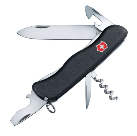Victorinox Ножи Артикул 5052.30 Солдатский нож с фиксатором лезвия Nomad, черный на складе 0 шт по цене 9&nbsp;440 ₽